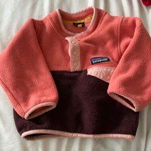 Patagonia button jacket 12-18 month
